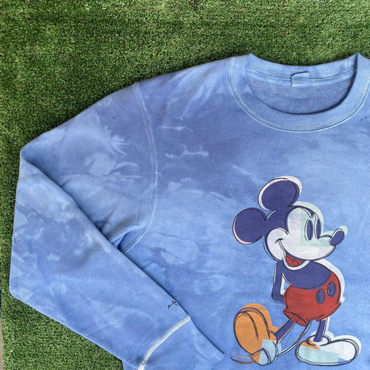 Vintage Y2K Andy Warhol Sweatshirt Mickey Mouse Disney Art