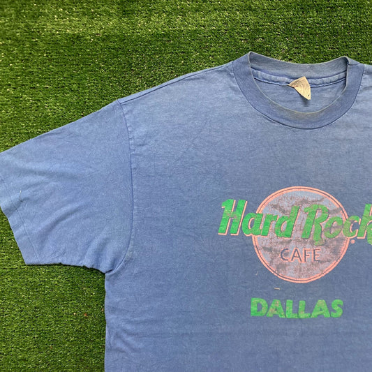 Vintage 90s Hard Rock Cafe Dallas Single Stitch T-Shirt