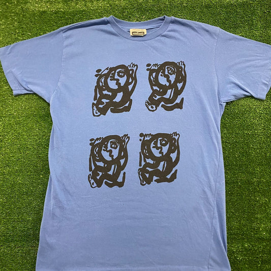 Native Tribal Monkey Art Vintage 90s T-Shirt