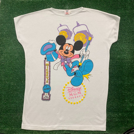 Vintage 80s Disney MGM Studios Mickey Single Stitch T-Shirt