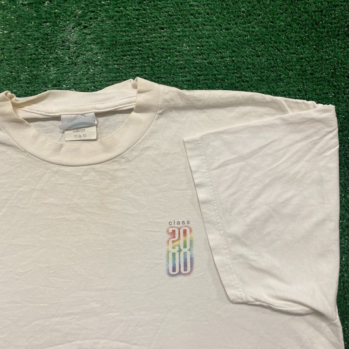 Vintage Y2K Class of 2000 Rainbow Eye Essential Baggy Tee