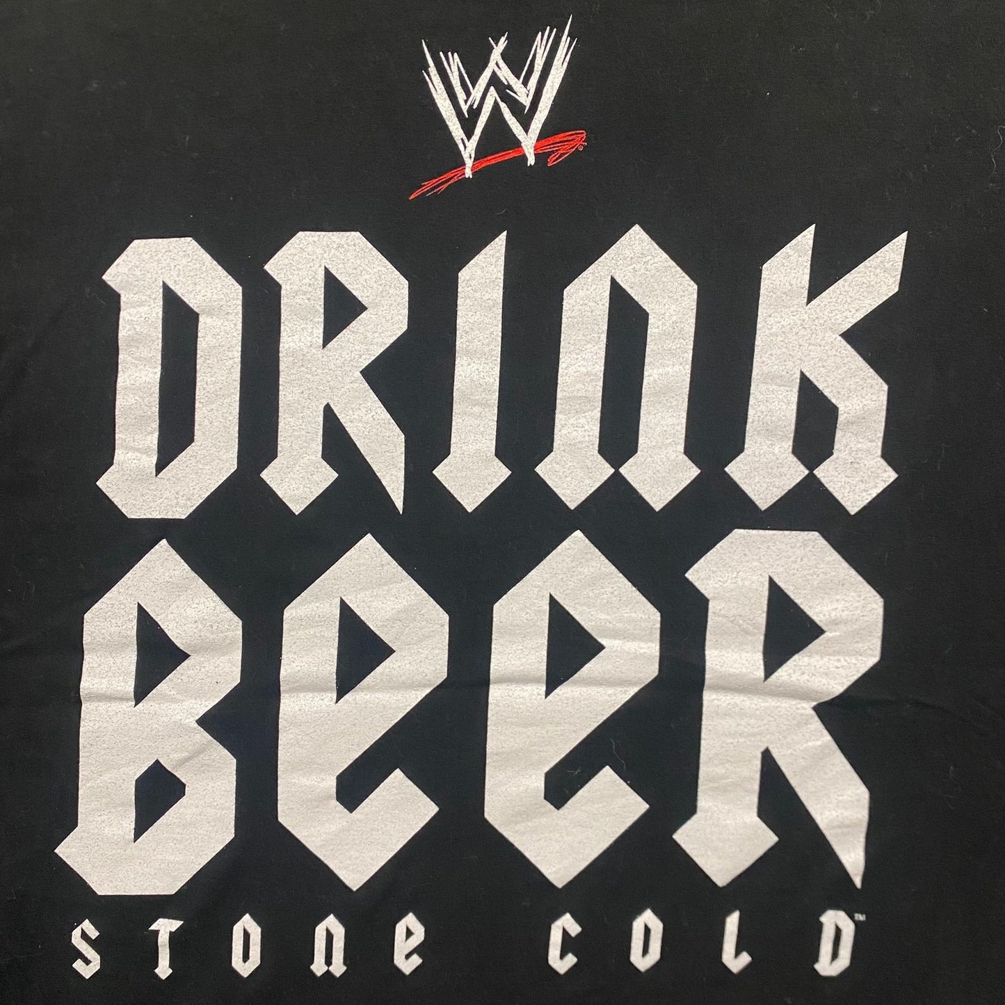 Vintage Y2K WWE Stone Cold Steve Austin Beer Wrestling Tee