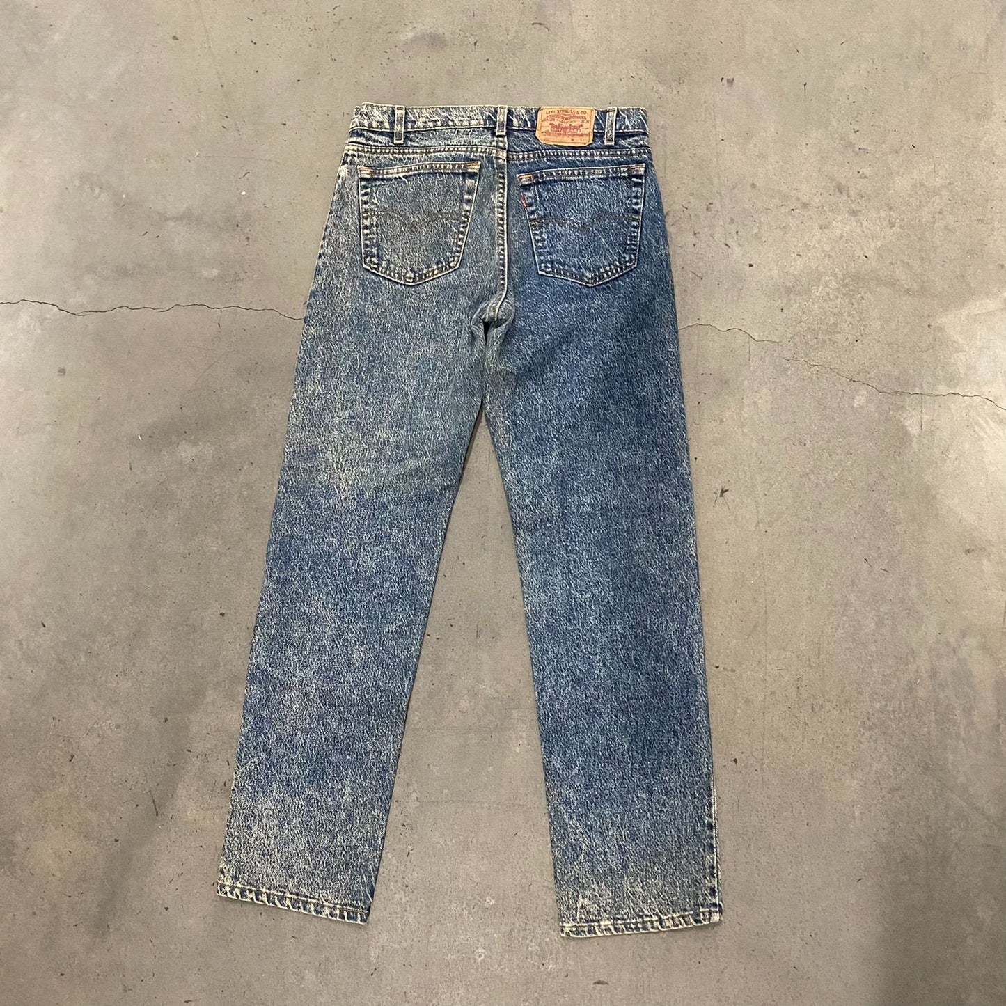 Vintage 90s Levi's 505 Essential Faded Denim Blue Jeans