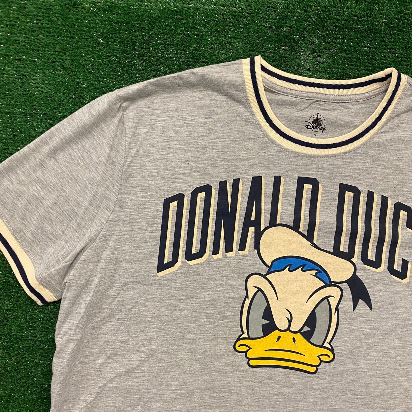 Vintage Y2K Essential Disney Donald Duck Baseball Jersey T-Shirt