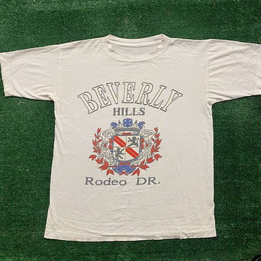 Vintage 80s Beverly Hills California Shirt Single Stitch Tee