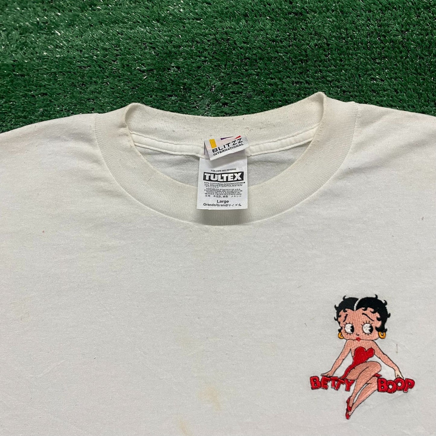 Vintage 90s Essential Embroidered Betty Boop Comic T-Shirt