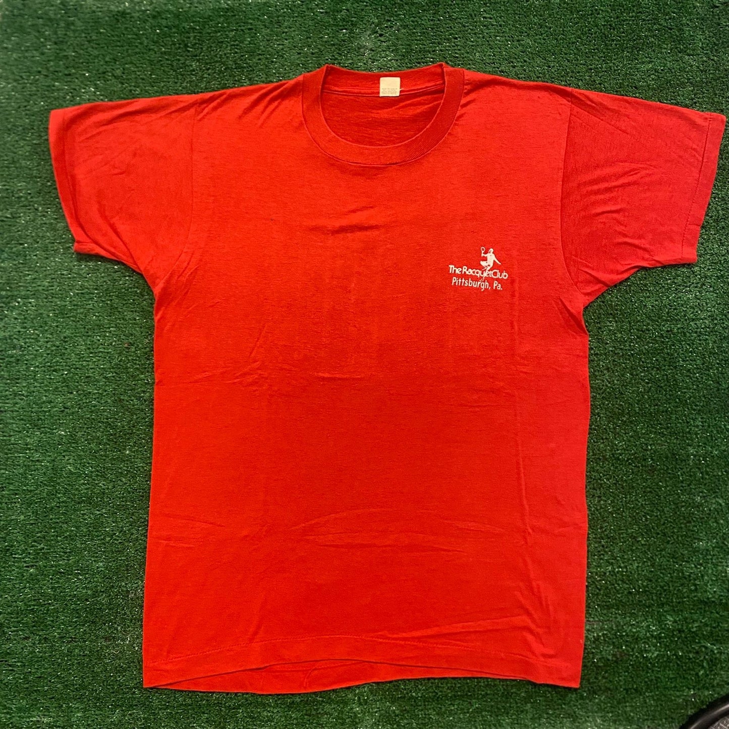 Vintage 80s Squash Tournament Single Stitch T-Shirt