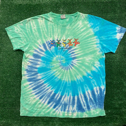 Vintage Y2K Baggy Maine Moose Grateful Dead Tourist T-Shirt