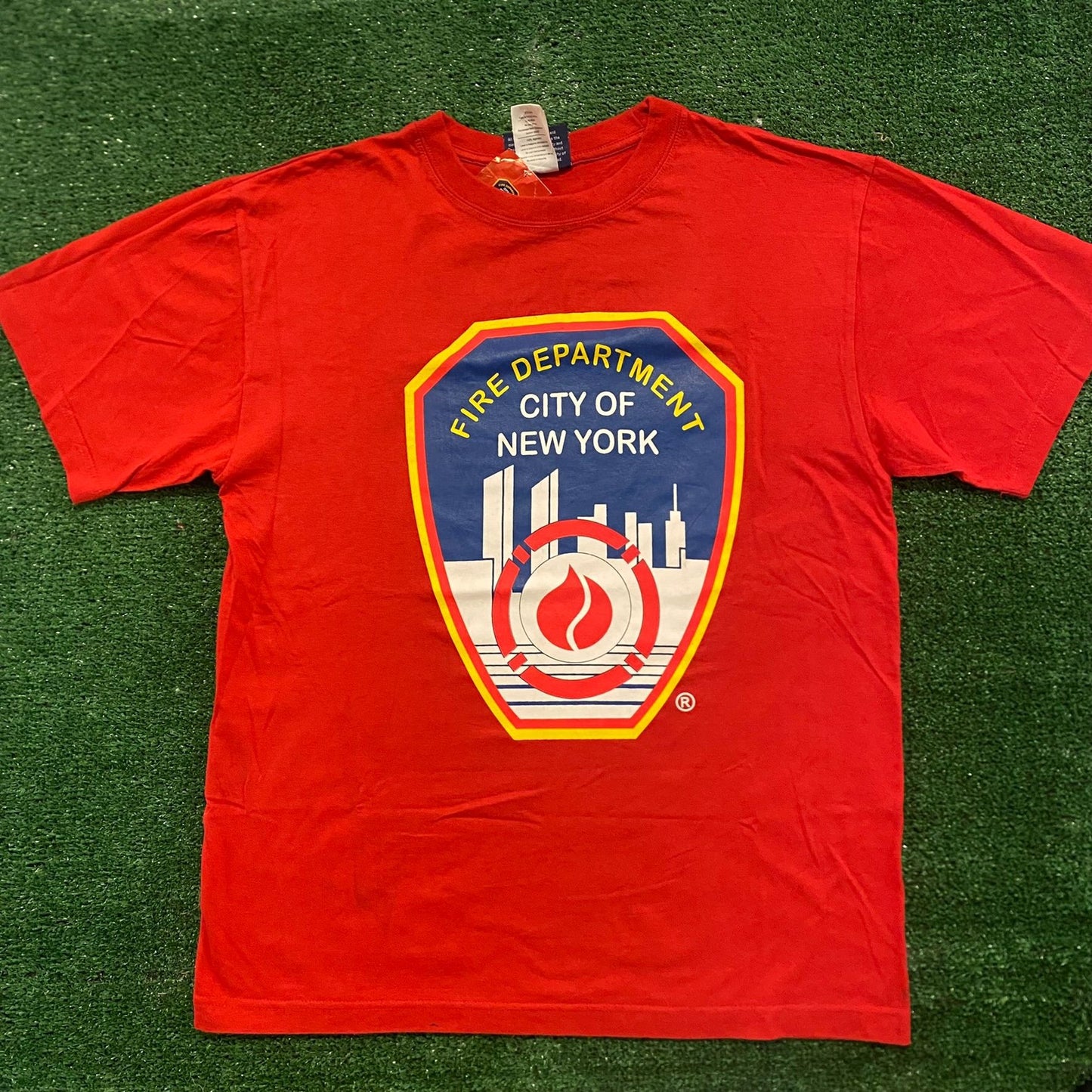 FDNY Fire Department New York Vintage Firefighter T-Shirt