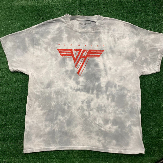 Vintage Y2K Baggy Essential Van Halen Rock Band T-Shirt