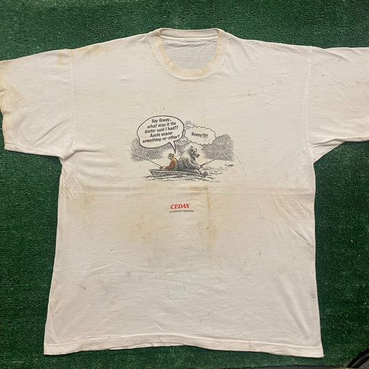 Vintage 90s Antibiotic Comic Promo Single Stitch T-Shirt