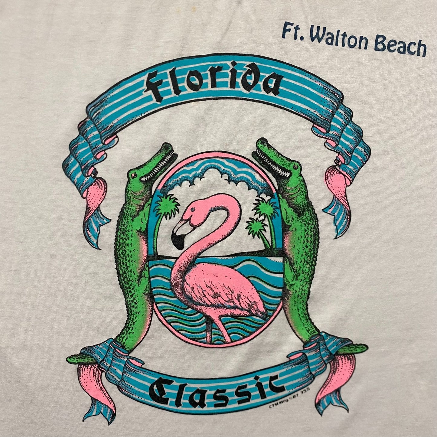 Vintage 80s Florida Classic Single Stitch Animal Tourist Tee