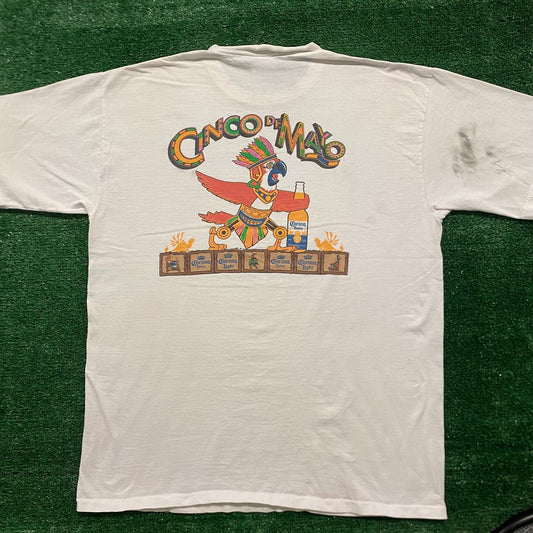 Vintage 90s Corona Beer Single Stitch Essential T-Shirt