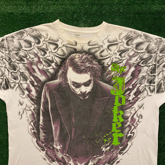 Vintage Y2K Essential DC Comics Batman The Joker Movie T-Shirt