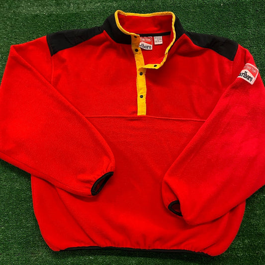 Marlboro Adventure Team Vintage 90s Fleece Jacket