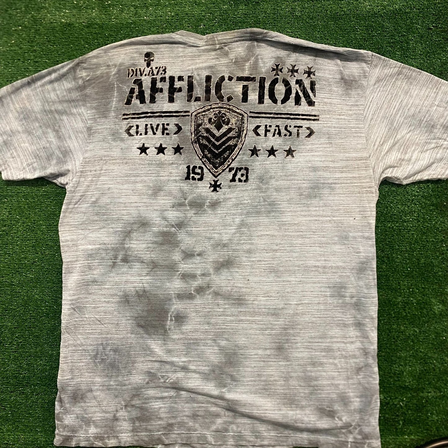 Affliction Live Fast Eagle Vintage Gothic Punk T-Shirt