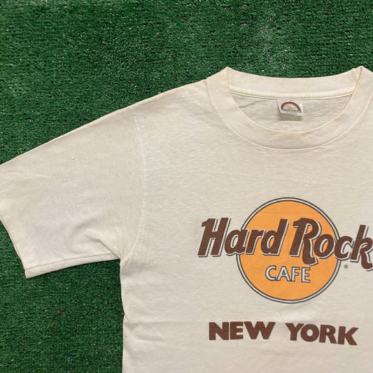 Vintage 90s Essential Hard Rock New York Single Stitch Tee