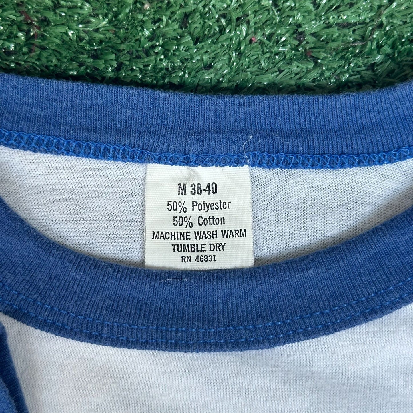 Vintage 80s Golf Excuses Raglan T-Shirt Single Stitch Humor Paper Thin 50/50 M