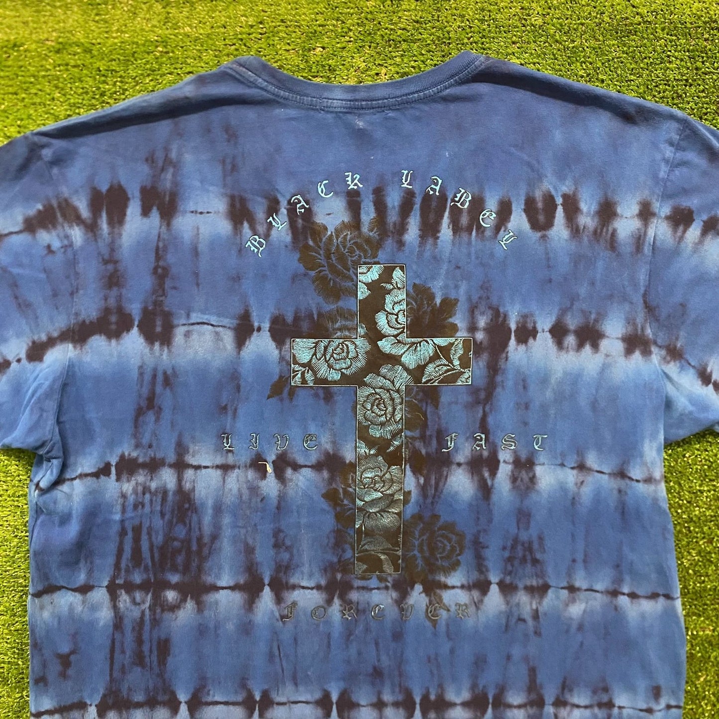 Affliction Black Label Cross Vintage Gothic Punk T-Shirt