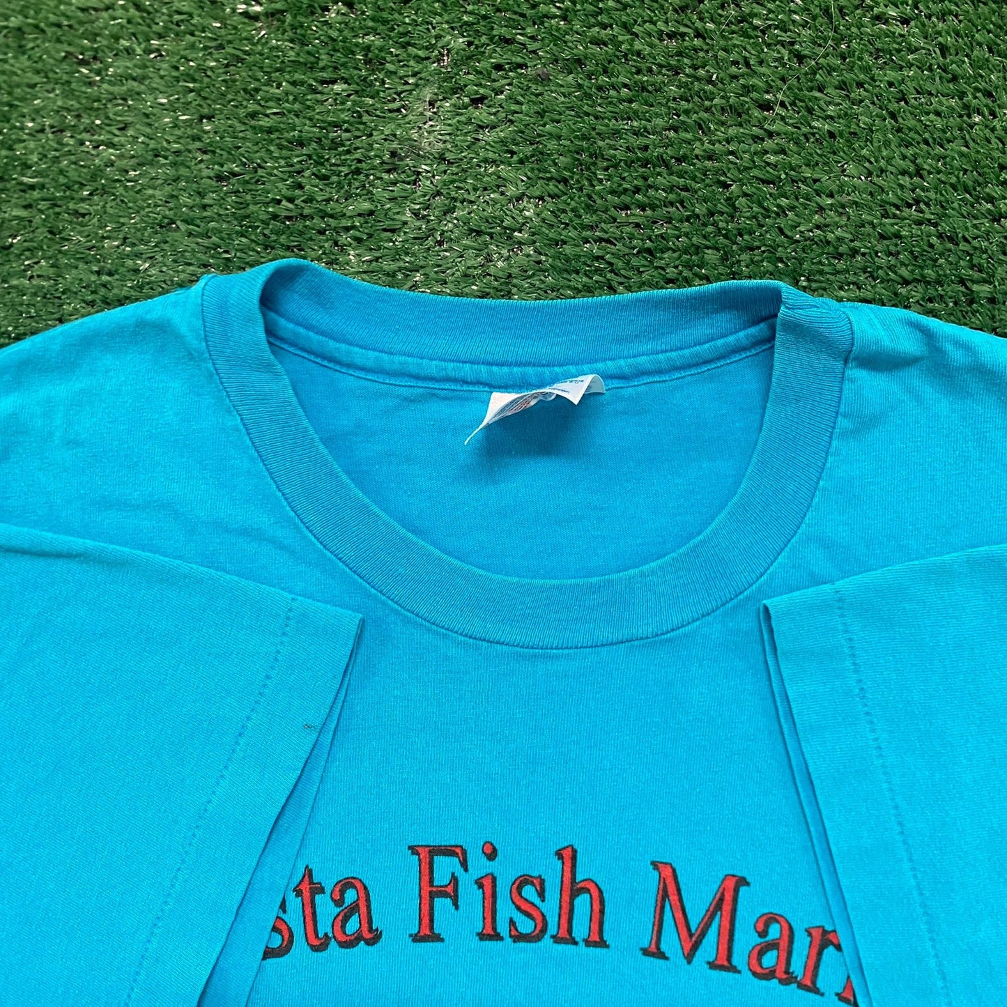 Vintage 90s Florida Keys Fishing Single Stitch Tourist Tee