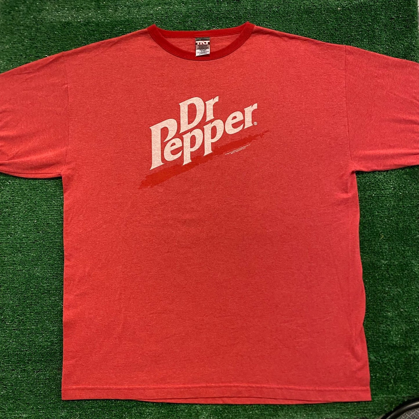 Dr. Pepper Vintage Soda Junk Food Ringer T-Shirt