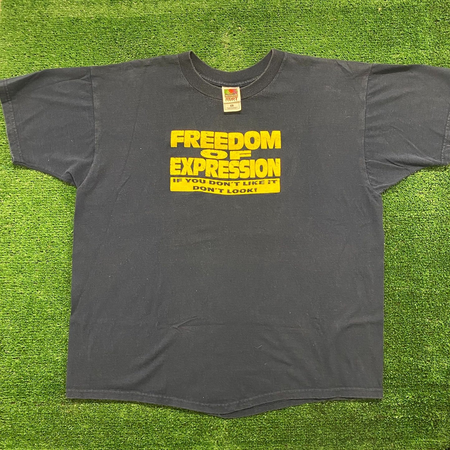 First Amendment Freedom of Speech Vintage Y2K Humor T-Shirt