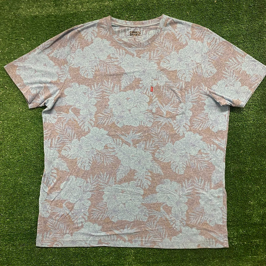 Levi's Red Tab Floral Print Crewneck T-Shirt