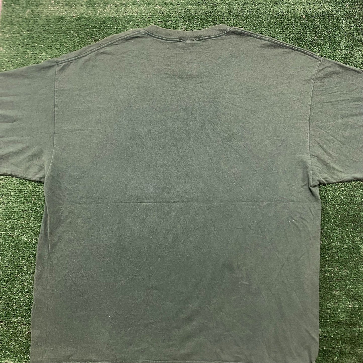 Vintage Y2K Packers Football NFL Sports Sun Faded Baggy Tee