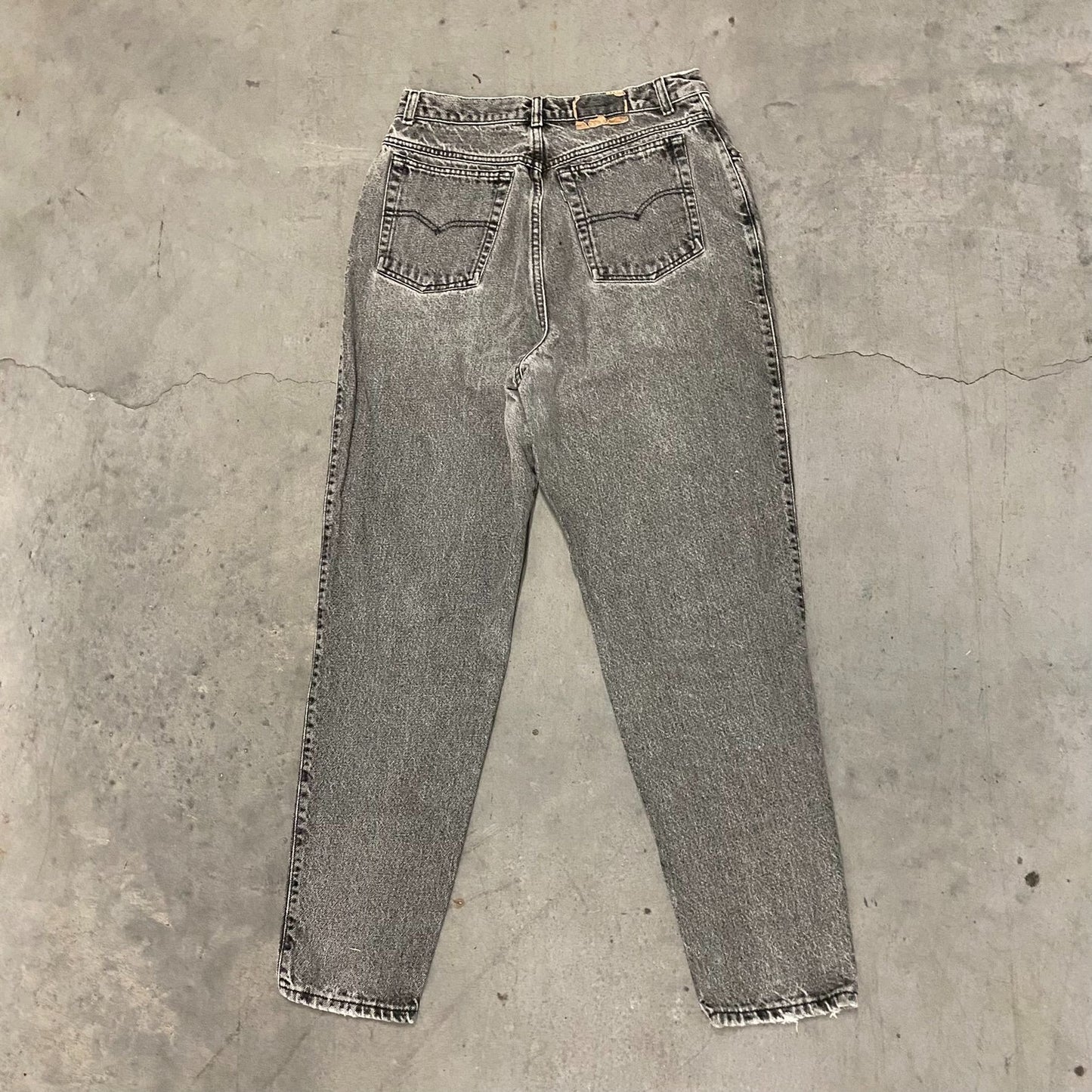 Vintage 90s Levi's SilverTab Denim Jeans Faded Gray Baggy