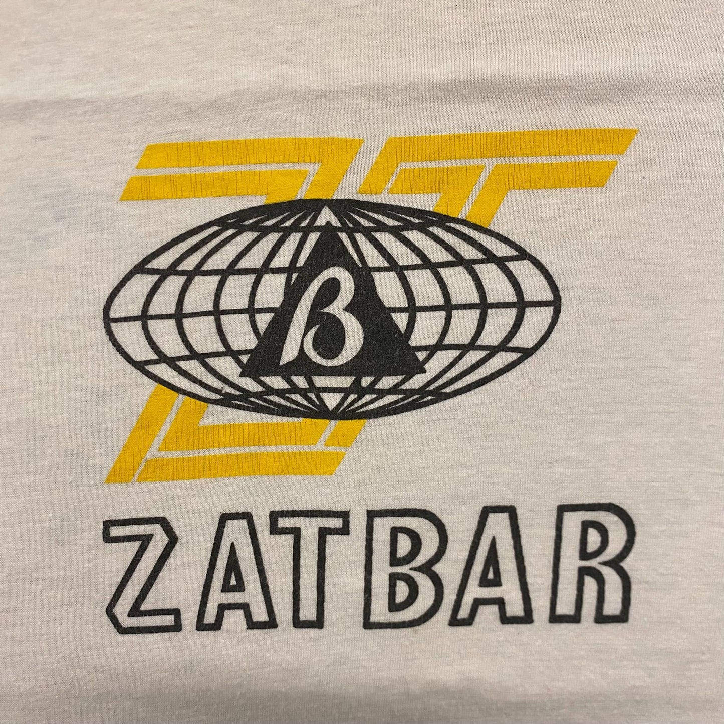 Vintage 80s Zatbar Earth Globe Single Stitch T-Shirt