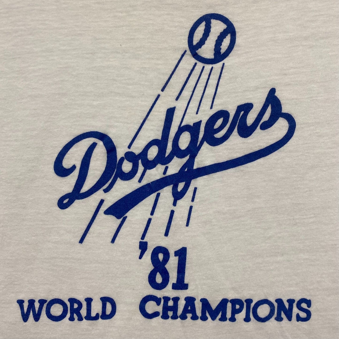 Vintage 80s Los Angeles Dodgers Shirt Single Stitch MLB Tee