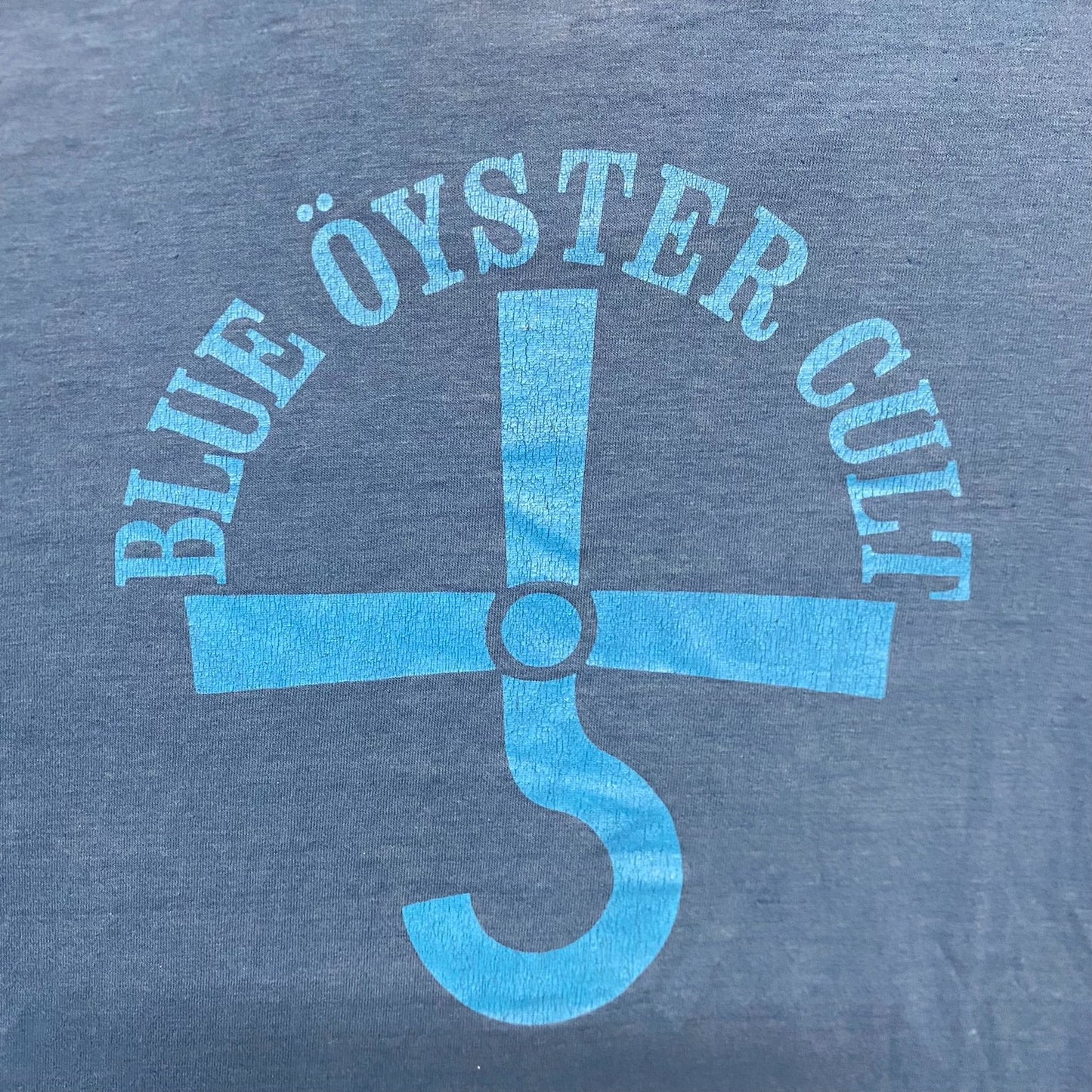 Vintage 80s Blue Oyster Cult Single Stitch Rock Band T-Shirt