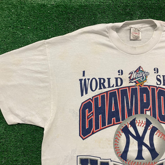 Vintage 90s New York Yankees Baseball Single Stitch T-Shirt