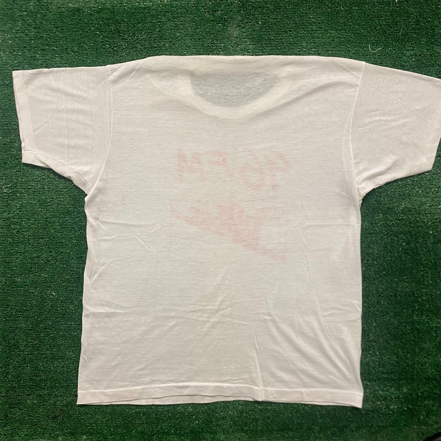 Vintage 80s Dr. Pepper Shirt Soda Single Stitch FM Radio Tee