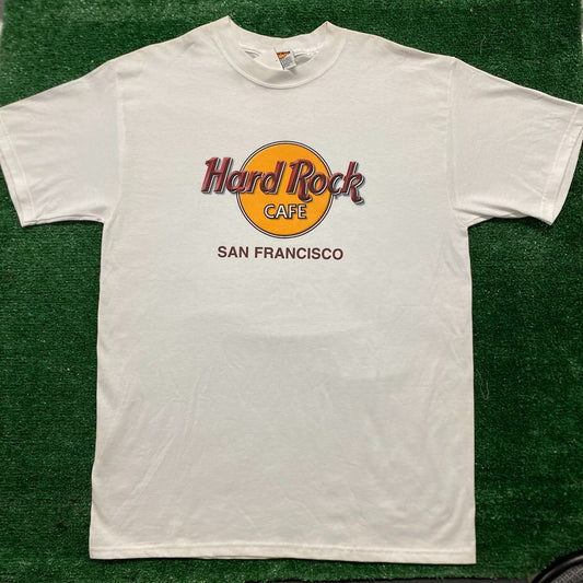 Vintage 90s Hard Rock Cafe San Francisco Logo Tourist Tee