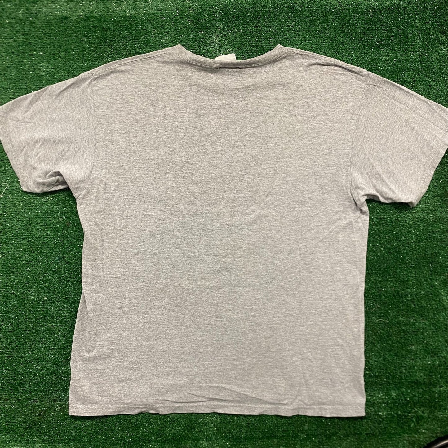 Vintage 90s Nike Center Swoosh Shirt Gray Athletic Logo Tee