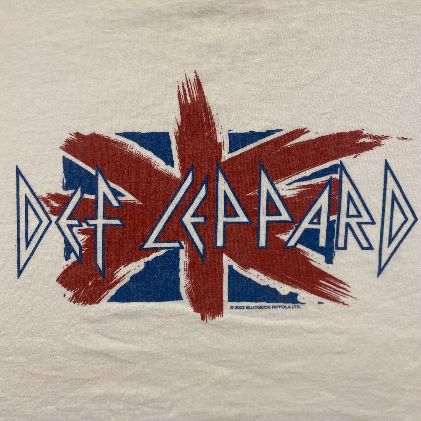 Vintage Y2K Essential Baggy Def Leppard Rock Band T-Shirt