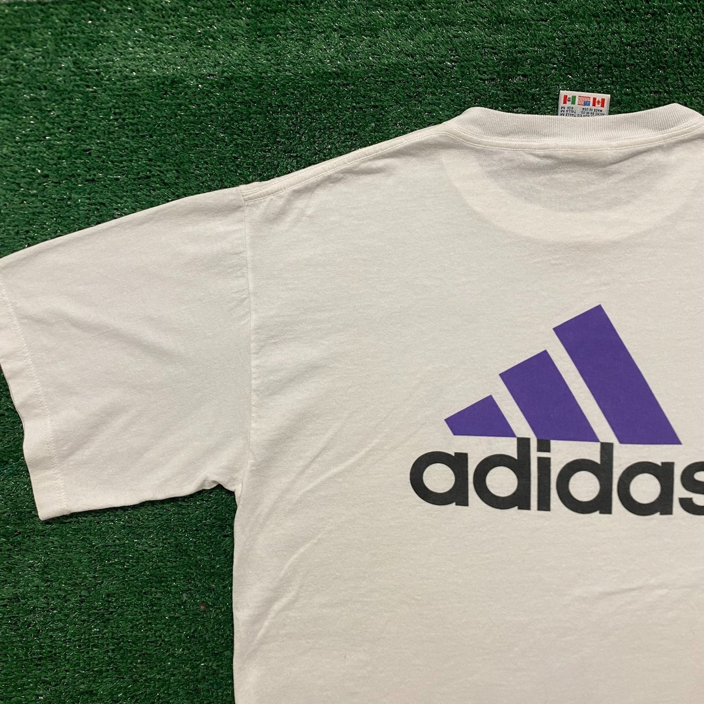 Vintage 90s Adidas CASL Soccer Essential Sports T-Shirt