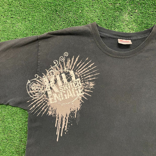 Kill Switch Engage Skull Vintage Metal Band T-Shirt