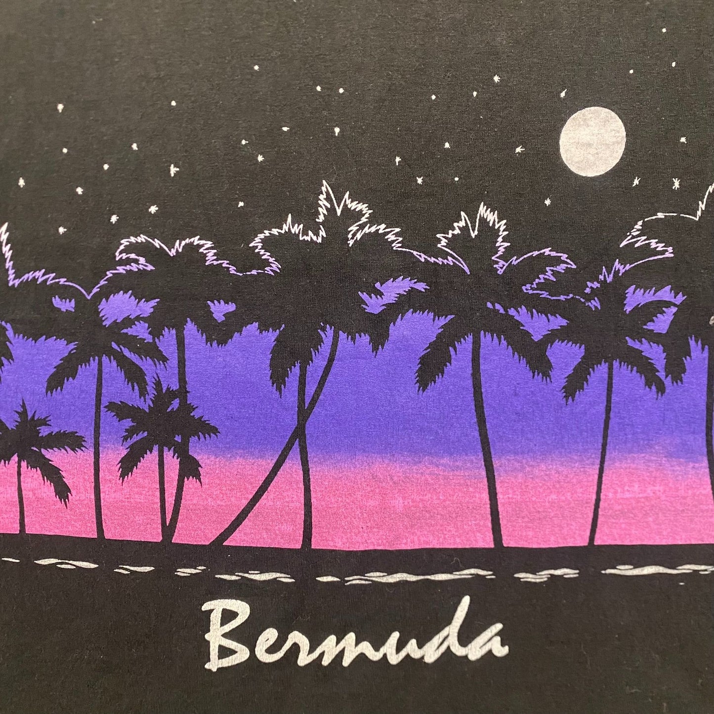 Vintage 80s Bermuda Landscape Nature Single Stitch Tourist Tee