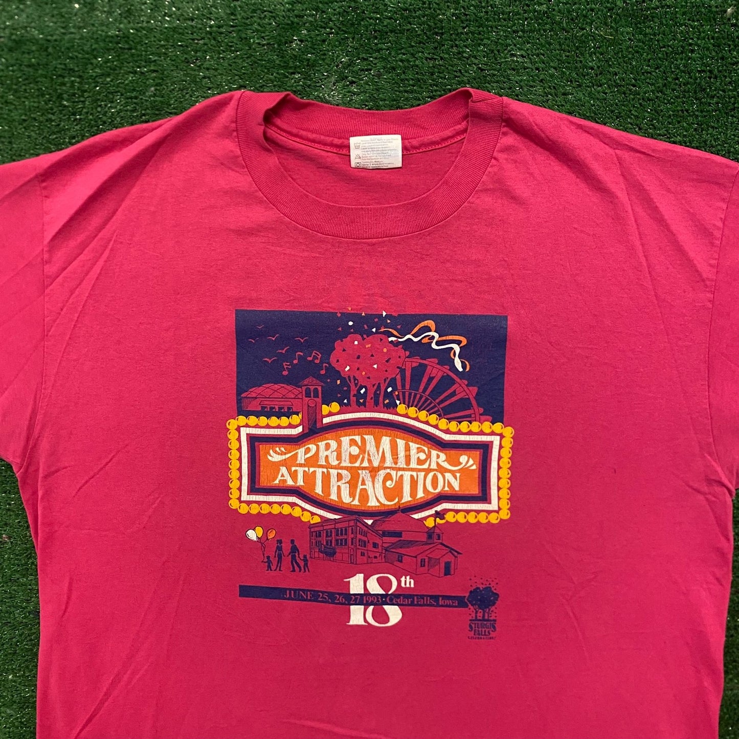 Iowa State Fair Vintage 90s Single Stitch T-Shirt