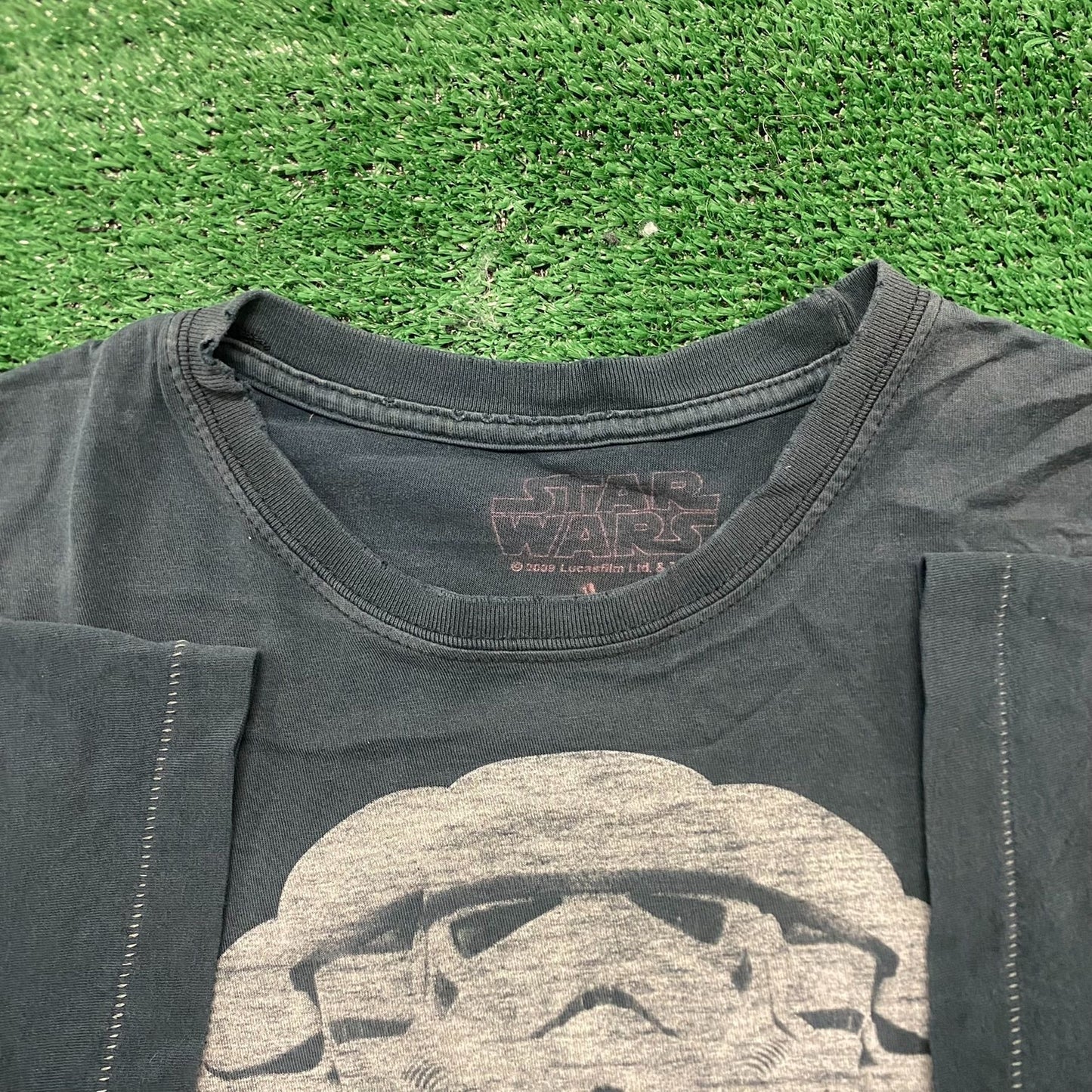 Vintage Y2K Star Wars Skull Shirt Single Stitch Vader Tee