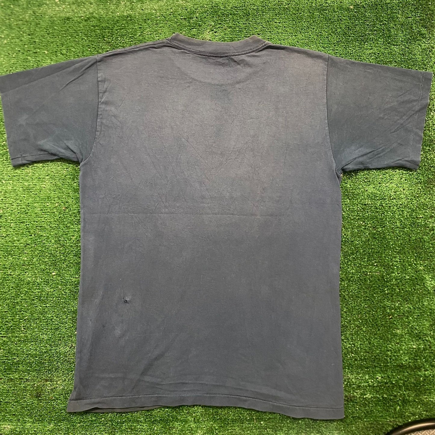 Vintage 90s New York Yankees MLB Single Stitch Sun Faded Tee