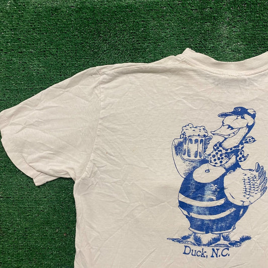 Vintage 80s North Carolina Duck Preppy Single Stitch Tee