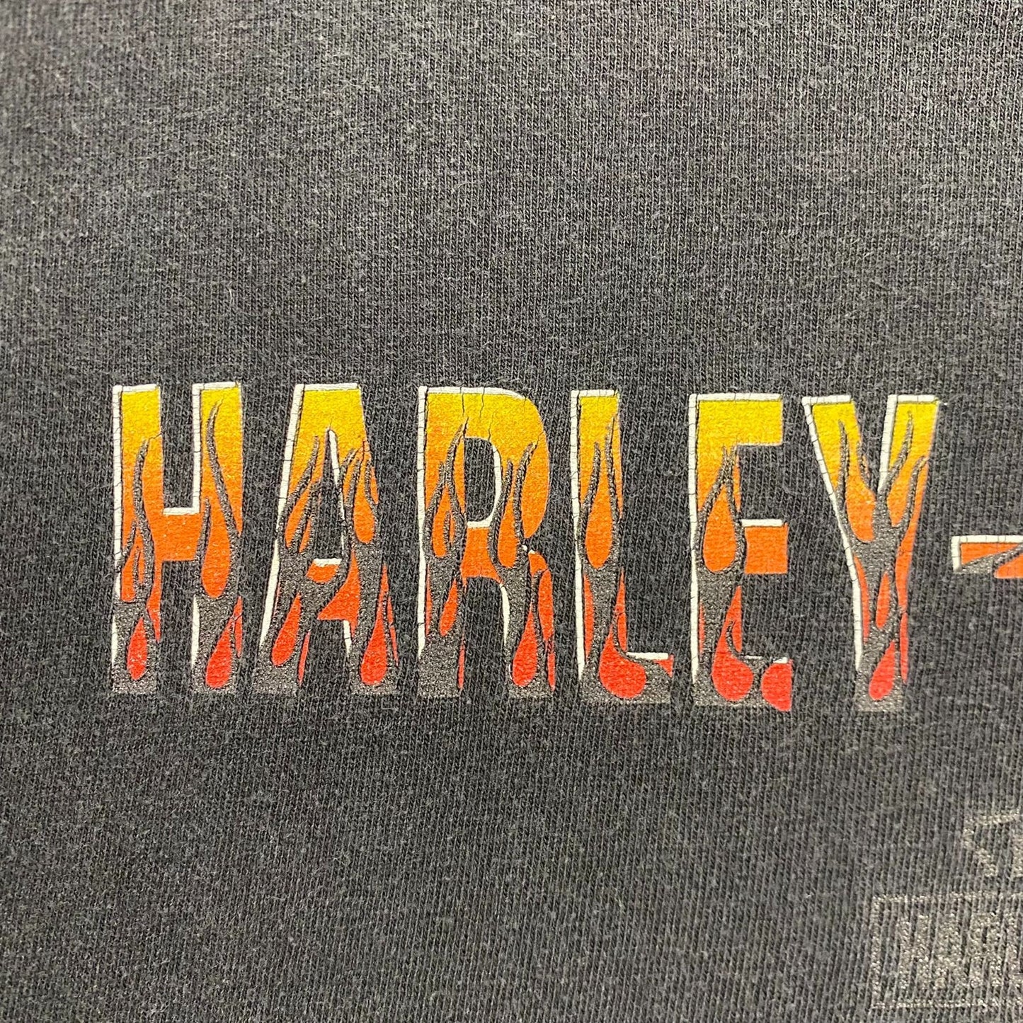 Vintage 90s Sun Faded Essential Harley Davidson T-Shirt
