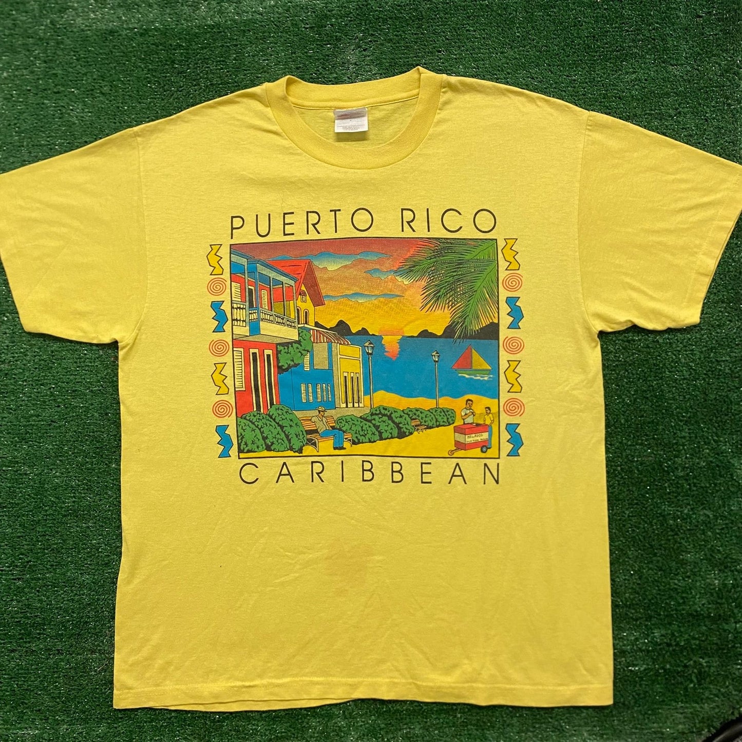 Vintage 90s Puerto Rico Essential Single Stitch Tourist Tee