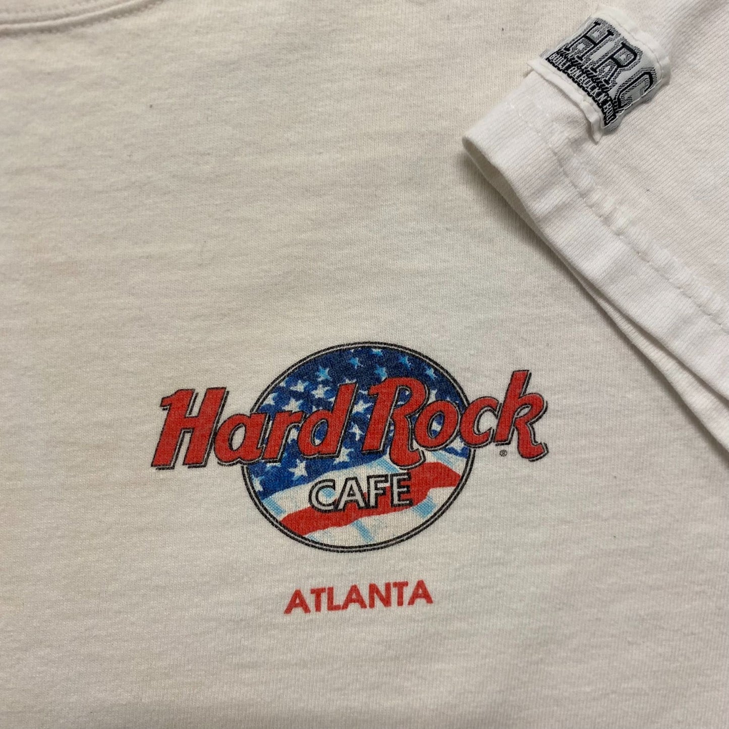 Vintage 90s Hard Rock Atlanta Essential Tourist T-Shirt