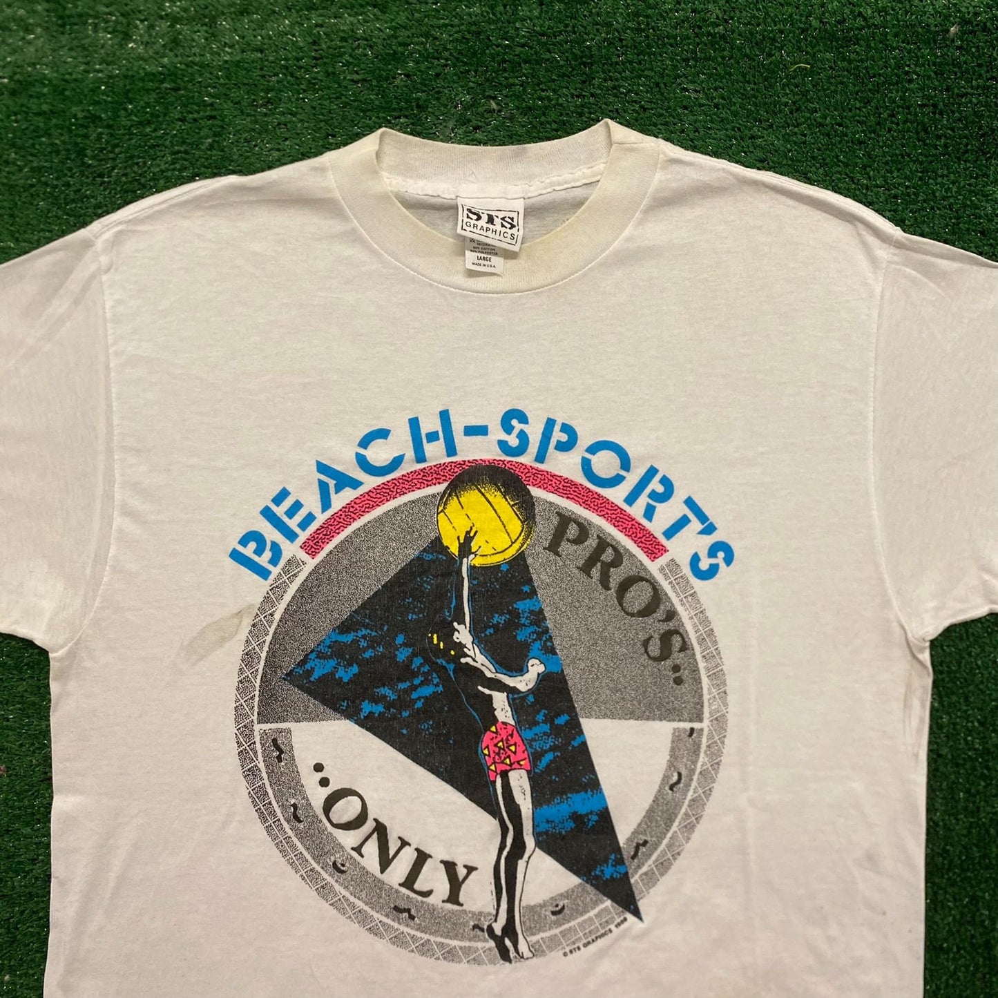 Beach Volleyball Vintage 80s Summer Sports T-Shirt