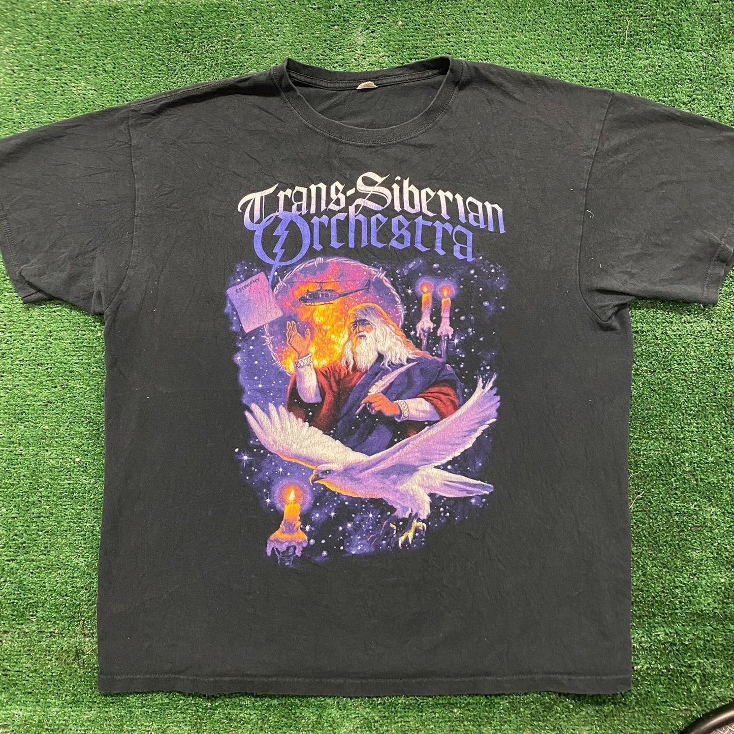 Vintage Y2K Trans Siberian Orchestra Tour Rock Band Tee