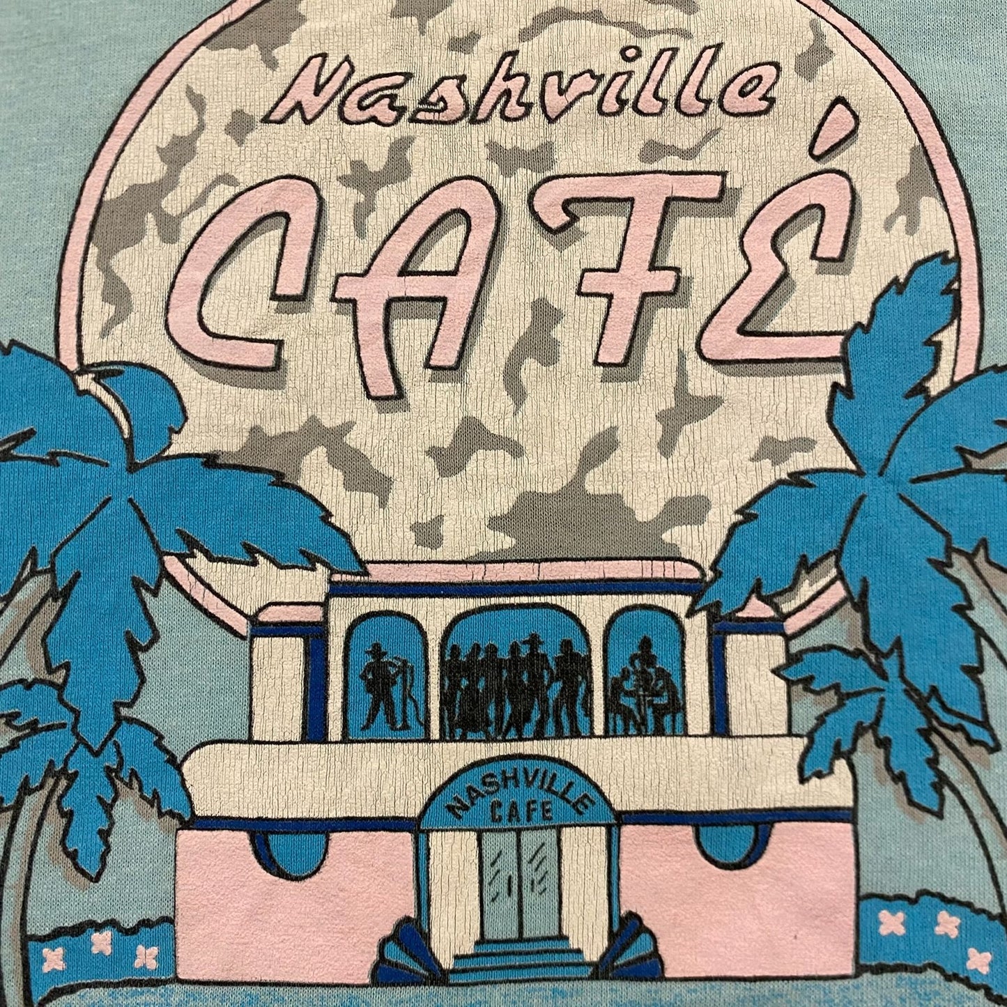Vintage 80s Nashville Cafe Single Stitch Tourist T-Shirt